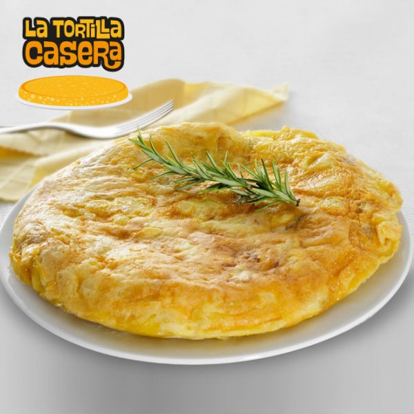 Tortilla de patatas con pimiento verde